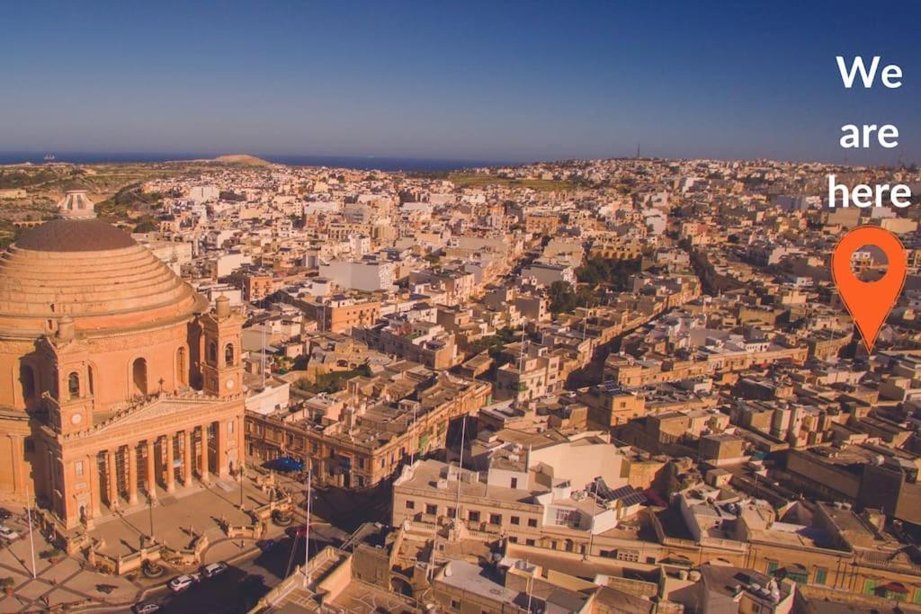 Free Breakfast, Pool, Spacious Aircon Hideaway Apartment Mosta Exterior foto